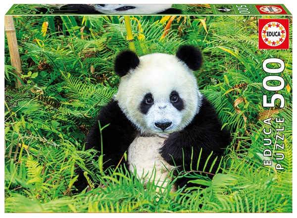Educa (17082) - "Panda Bear" - 500 pieces puzzle