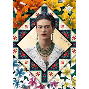 Educa (18483) - Frida Kahlo: "Frida Kahlo" - 500 pieces puzzle