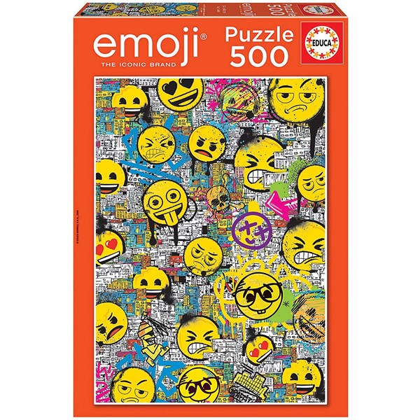 Educa (18485) - "Emoji" - 500 pieces puzzle