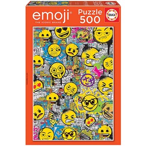 Educa (18485) - "Emoji" - 500 pieces puzzle