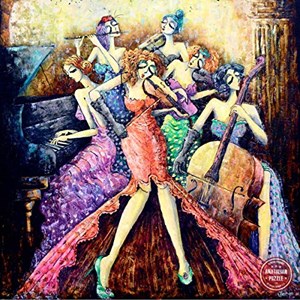 Anatolian (1014) - Derya Yildiz: "Ladies Orchestra" - 1024 pieces puzzle