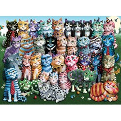 Anatolian (1030) - Laura Seeley: "Cat Family Reunion" - 1000 pieces puzzle