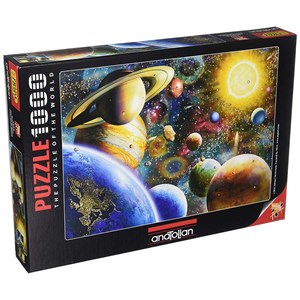 Anatolian (1033) - Adrian Chesterman: "Planets in Space" - 1000 pieces puzzle