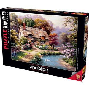 Anatolian (1047) - Sung Kim: "Duck Path Cottage" - 1000 pieces puzzle