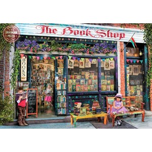Anatolian (3588) - Aimee Stewart: "The Bookshop" - 500 pieces puzzle