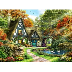 Anatolian (3936) - Dominic Davison: "The Autumn Cottage" - 2000 pieces puzzle