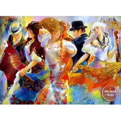 Anatolian (4912) - Lena Sotskova: "City of Rainbows" - 3000 pieces puzzle