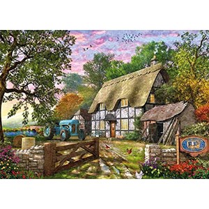 Jumbo (11278) - Dominic Davison: "The Farmer's Cottage" - 1000 pieces puzzle