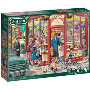 Falcon (11284) - Victor McLindon: "The Toy Shop" - 1000 pieces puzzle