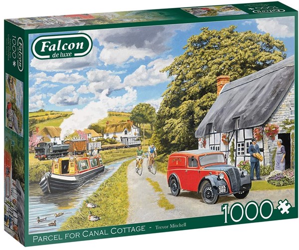 Falcon (11299) - Trevor Mitchell: "Parcel for Canal Cottage" - 1000 pieces puzzle