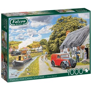 Falcon (11299) - Trevor Mitchell: "Parcel for Canal Cottage" - 1000 pieces puzzle
