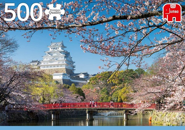 Jumbo (18805) - "Himeji Castle, Japan" - 500 pieces puzzle