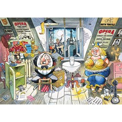 Jumbo (19168) - "Wasgij Mystery 3, Drama at The Opera!" - 1000 pieces puzzle