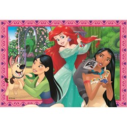 Jumbo (19462) - "Disney Princess" - 12 20 30 36 pieces puzzle