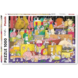 Piatnik (5499) - "Mouse Party" - 1000 pieces puzzle