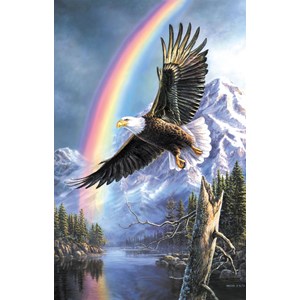 SunsOut (28472) - James Meger: "Eagle of Promise" - 1000 pieces puzzle