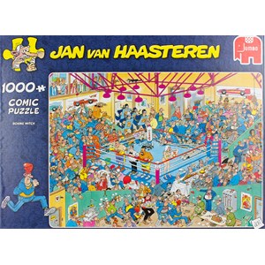Jumbo (81453AA) - Jan van Haasteren: "Boxing Match" - 1000 pieces puzzle
