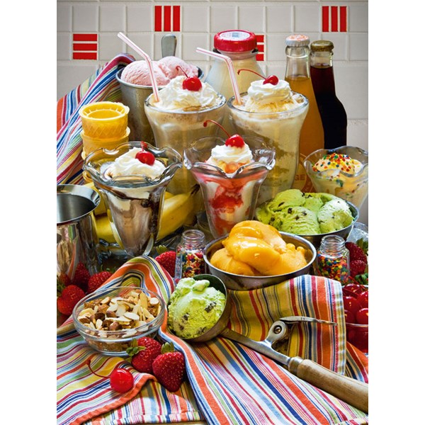 Ravensburger (14114) - "Just Desserts" - 500 pieces puzzle