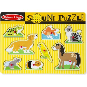 Melissa and Doug (10730) - "Pets" - 8 pieces puzzle