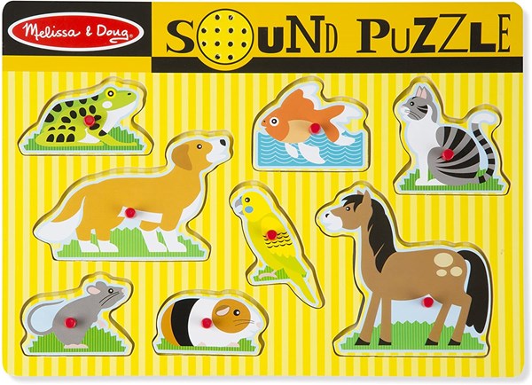 Melissa and Doug (10730) - "Pets" - 8 pieces puzzle