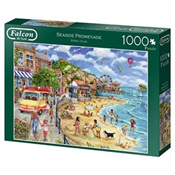 Falcon (11264) - Debbie Cook: "Seaside Promenade" - 1000 pieces puzzle
