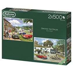 Falcon (11215) - Kevin Walsh: "Driving in The Dales" - 500 pieces puzzle