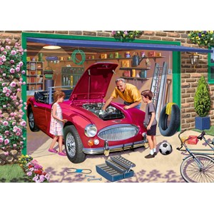 Falcon (11209) - Victor McLindon: "Grandad's Garage" - 500 pieces puzzle