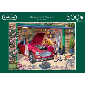 Falcon (11209) - Victor McLindon: "Grandad's Garage" - 500 pieces puzzle
