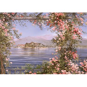 Schmidt Spiele (58378) - "Island in The Mediterranean" - 1000 pieces puzzle