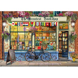 Schmidt Spiele (59604) - Garry Walton: "Bookstore" - 1000 pieces puzzle