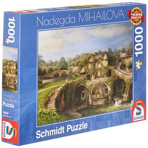 Schmidt Spiele (59608) - Nadegda Mihailova: "Nature House" - 1000 pieces puzzle