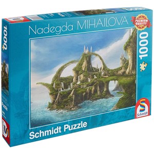 Schmidt Spiele (59610) - Nadegda Mihailova: "Island of the Falls" - 1000 pieces puzzle