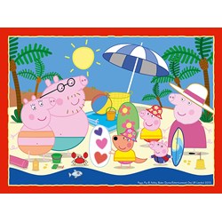 Ravensburger (6958) - "Peppa Pig" - 12 16 20 24 pieces puzzle