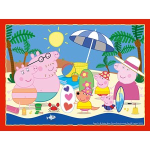 Ravensburger (6958) - "Peppa Pig" - 12 16 20 24 pieces puzzle