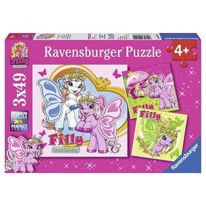 Ravensburger (09251) - "Fillys Butterfly Friends" - 49 pieces puzzle