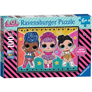 Ravensburger (12881) - "LOL Surprise" - 100 pieces puzzle