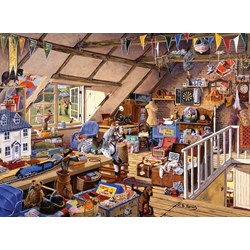 Ravensburger (13709) - "Attic" - 500 pieces puzzle