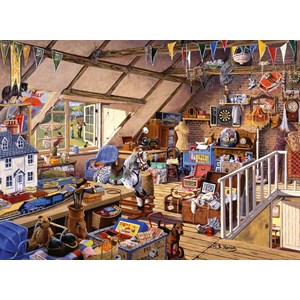 Ravensburger (13709) - "Attic" - 500 pieces puzzle