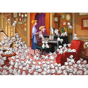 Ravensburger (13973) - "101 Dalmations" - 1000 pieces puzzle