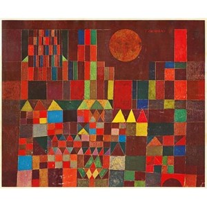 Ravensburger (14844) - Paul Klee: "Castle and Sun" - 300 pieces puzzle