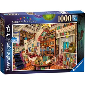 Ravensburger (19799) - Aimee Stewart: "The Fantasy Bookshop" - 1000 pieces puzzle