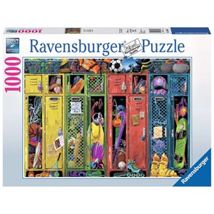 Ravensburger (19862) - "The Locker Room" - 1000 pieces puzzle