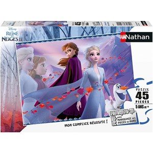 Nathan (864515) - "Frozen 2" - 45 pieces puzzle