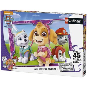 Nathan (86533) - "Paw Patrol" - 45 pieces puzzle