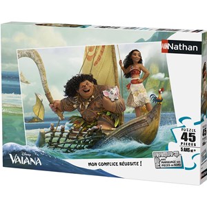 Nathan (86536) - "Vaiana" - 45 pieces puzzle