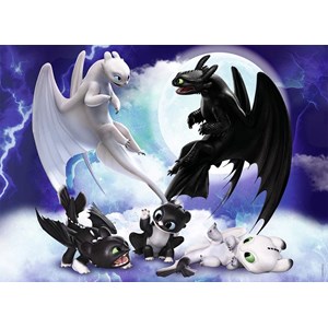 Nathan (86767) - "Dragons" - 100 pieces puzzle