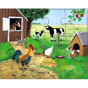 HABA (4960) - "Animals" - 12 15 18 pieces puzzle