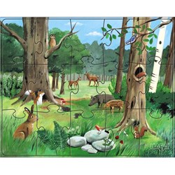 HABA (4960) - "Animals" - 12 15 18 pieces puzzle