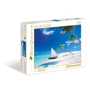 Clementoni (39256) - "Maldive Islands" - 1000 pieces puzzle