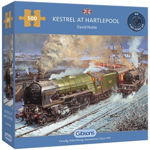 Gibsons (G3130) - David Noble: "Kestrel at Hartlepool" - 500 pieces puzzle